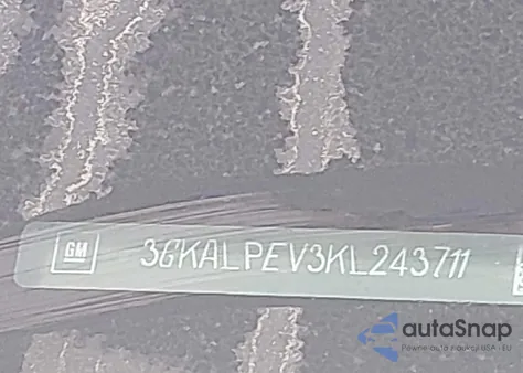 2019 GMC Terrain Slt z USA, uszkodzony, nr VIN 3GKALPEV3KL243711